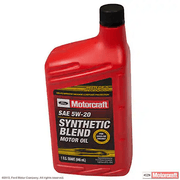 Motorcraft Synthetic Blend 5W20 Motor Oil: Original Equipment for Ford