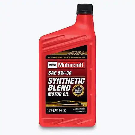 Motorcraft Synthetic Blend 5W30 Motor Oil: Original Equipment for Ford