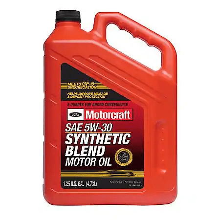 Motorcraft Synthetic Blend 5W30 Motor Oil: Original Equipment for Ford