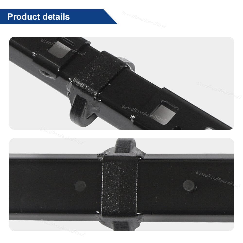 Ford Transit Black Floor Track Brackets 2015-2023 2 Person Bench