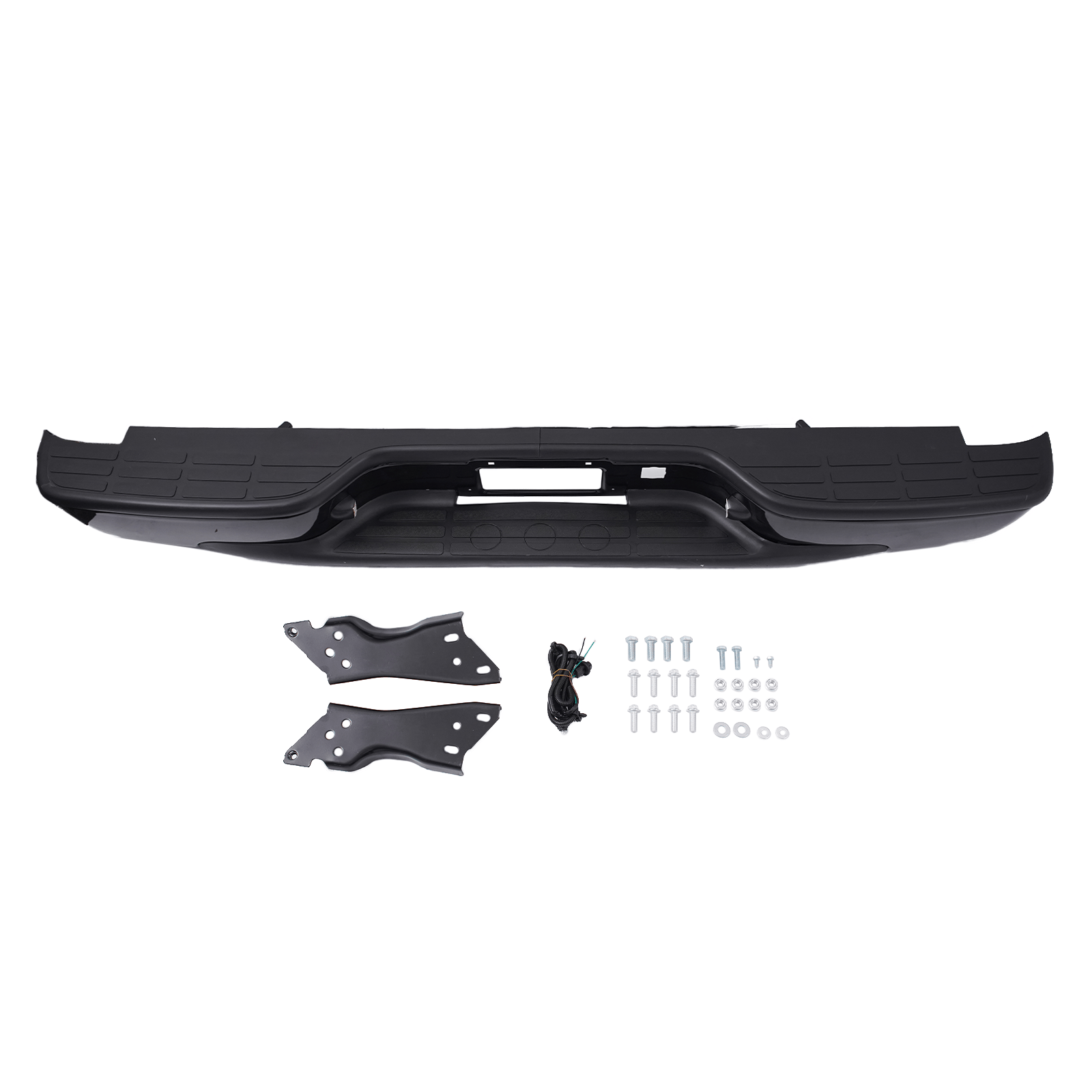 1999-2007 Chevy Silverado 1500 Rear Bumper Assembly Black
