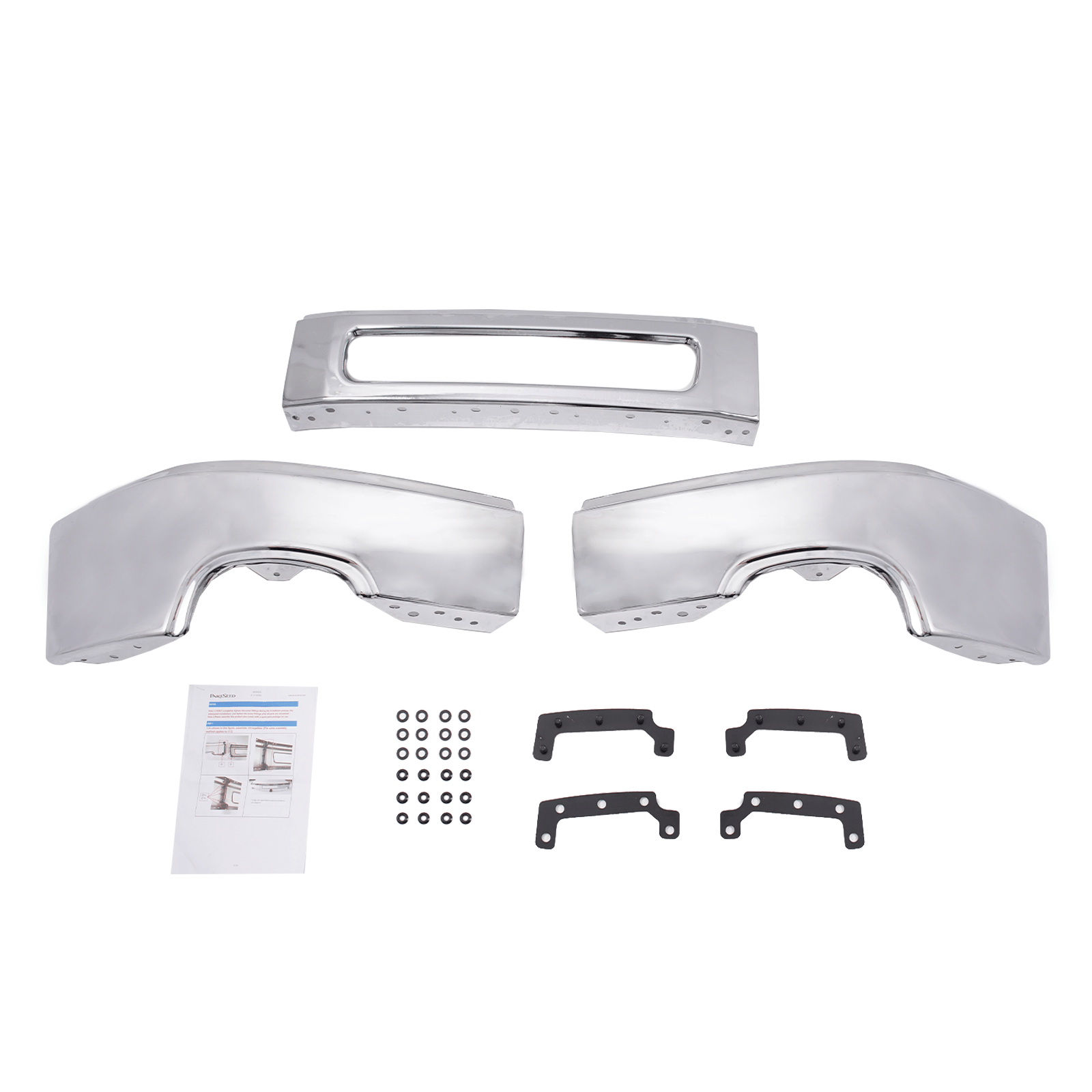 GMC Sierra 2500HD Chrome Steel Front Bumper 2011-2014