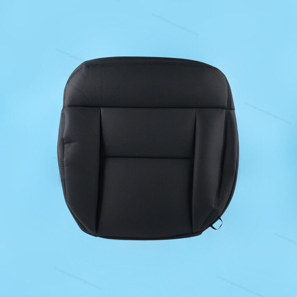 Ford F-150 Black Synthetic Leather Driver Bottom Seat Cover 2004-2008