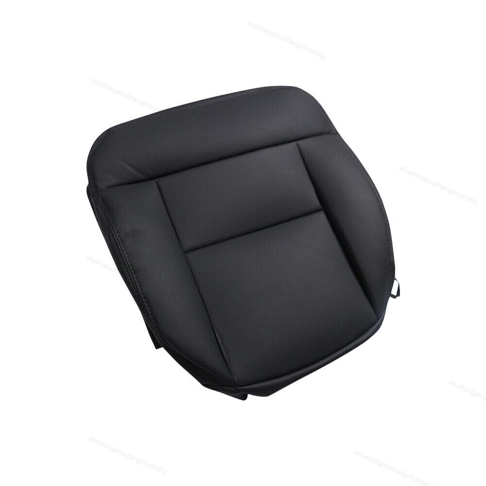Ford F-150 Black Synthetic Leather Driver Bottom Seat Cover 2004-2008