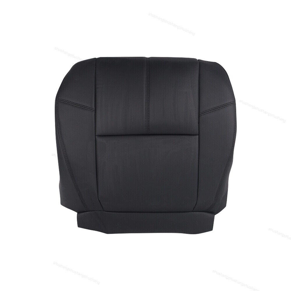 Ford F-150 Black Synthetic Leather Driver Bottom Seat Cover 2004-2008