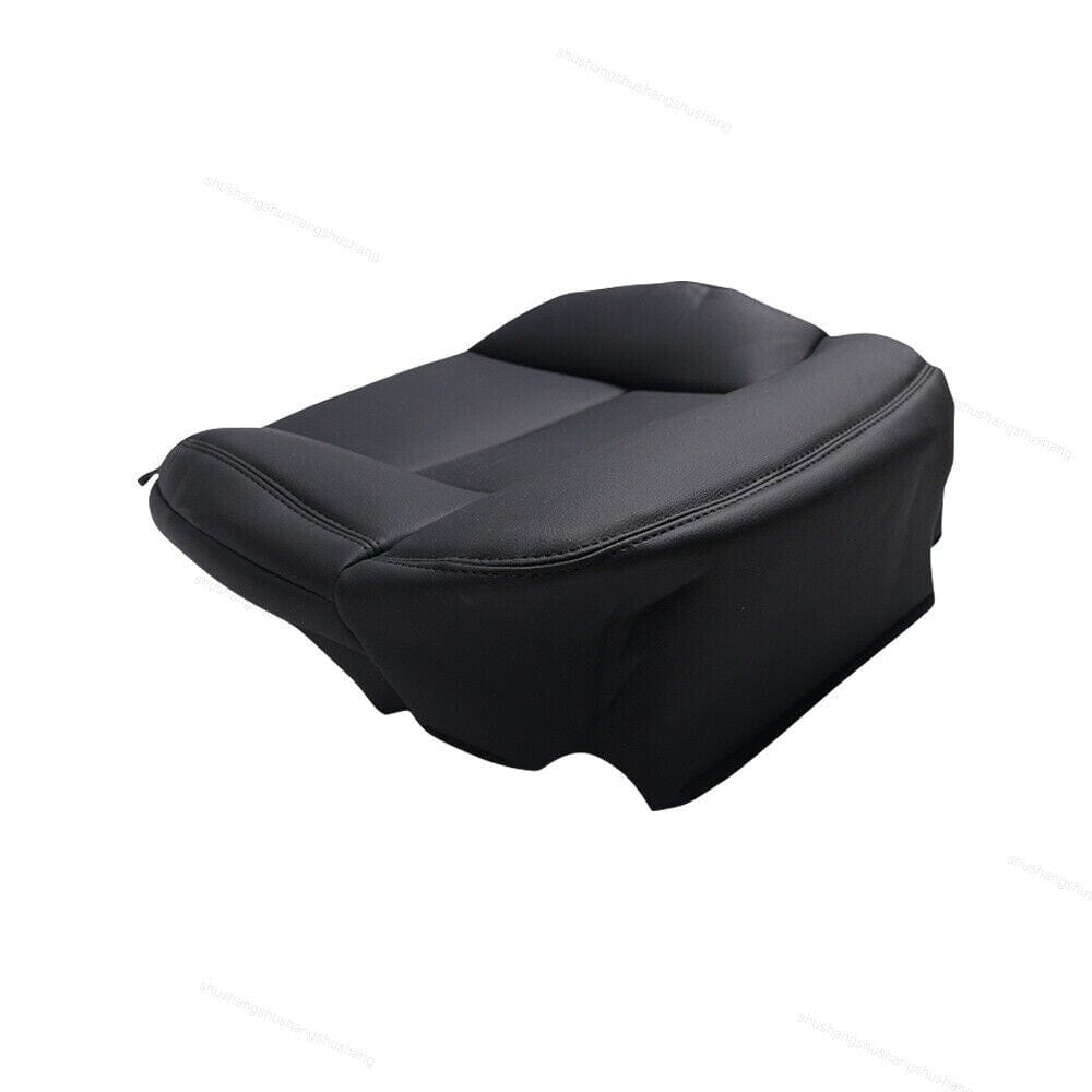 Ford F-150 Black Synthetic Leather Driver Bottom Seat Cover 2004-2008