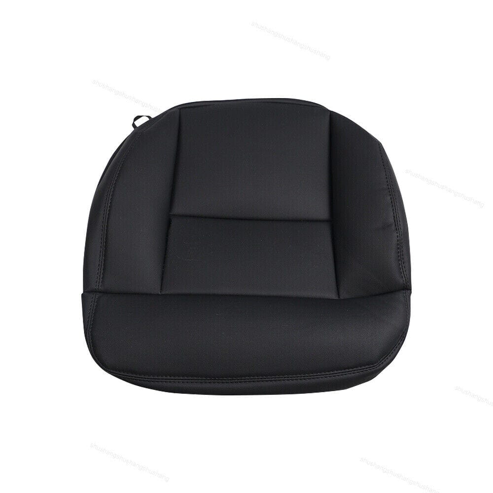Ford F-150 Black Synthetic Leather Driver Bottom Seat Cover 2004-2008