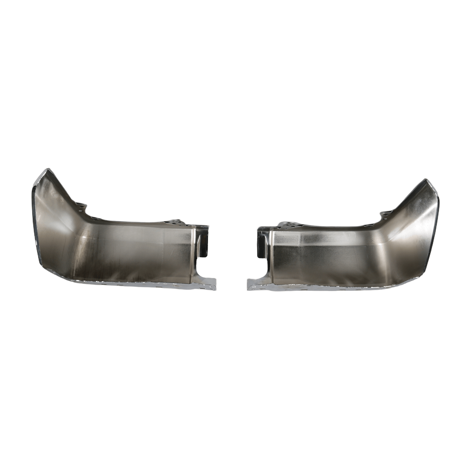 Rear Bumper End Caps Set Fit For Toyota Tundra 2014-2021 Left Right Chrome
