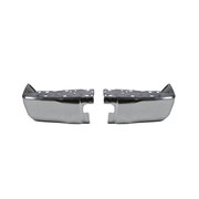 Rear Bumper End Caps Set Fit For Toyota Tundra 2014-2021 Left Right Chrome