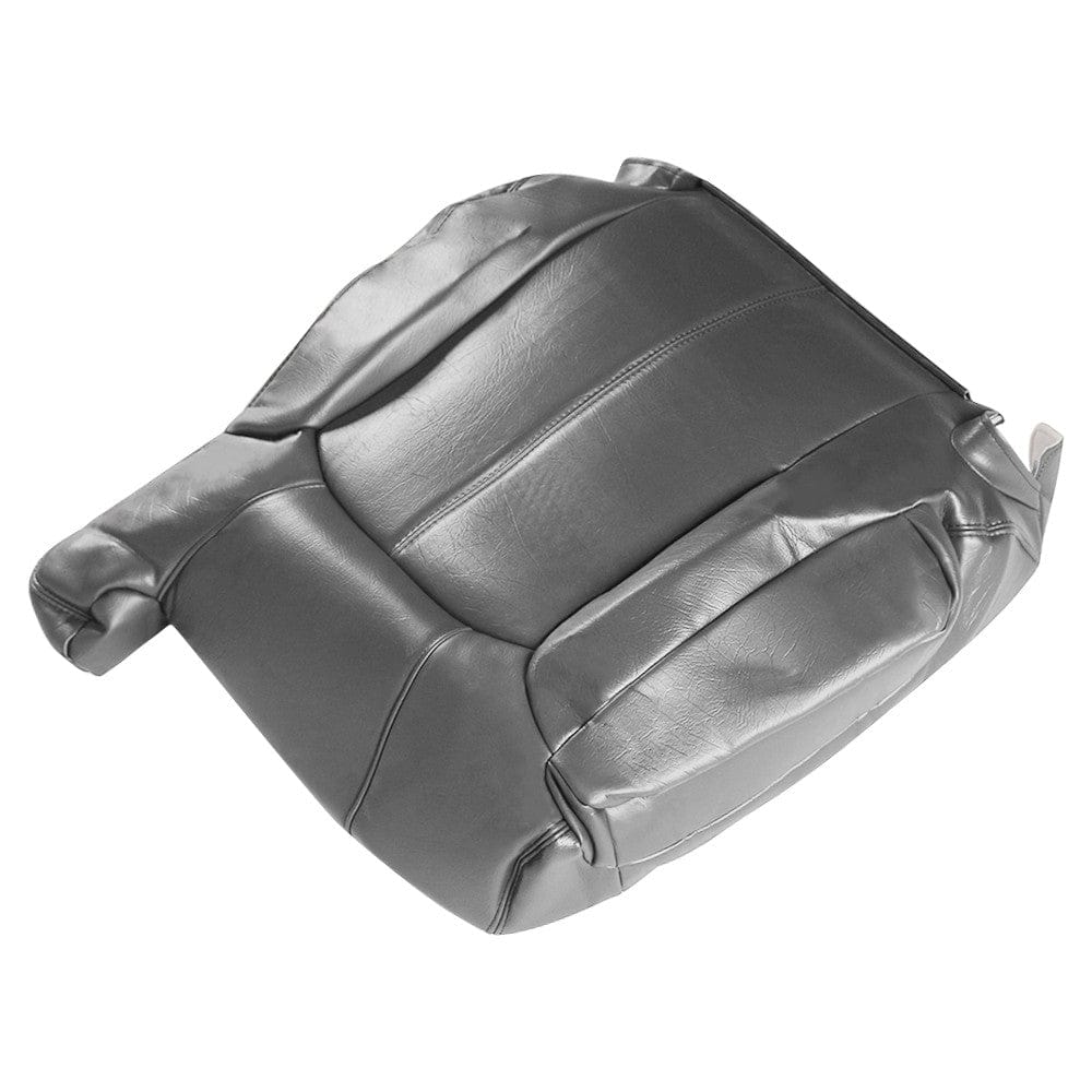 Replacement Black Leather Seat Cover Fit for Silverado GMC Sierra 99-02