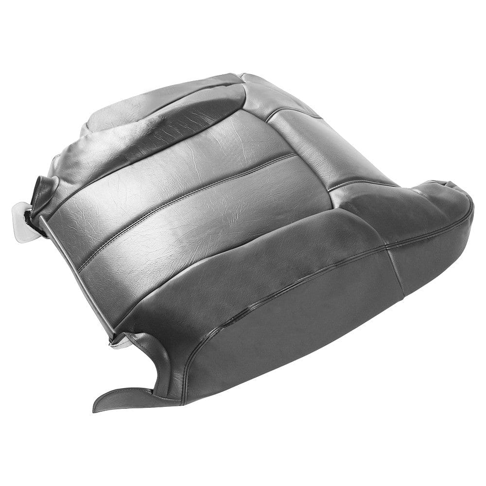 Replacement Black Leather Seat Cover Fit for Silverado GMC Sierra 99-02