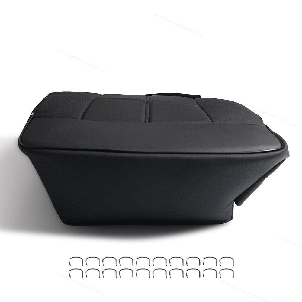 Replacement Vinyl Driver Bottom Seat Cover Fit For Lincoln Mark LT 2006-08 Black