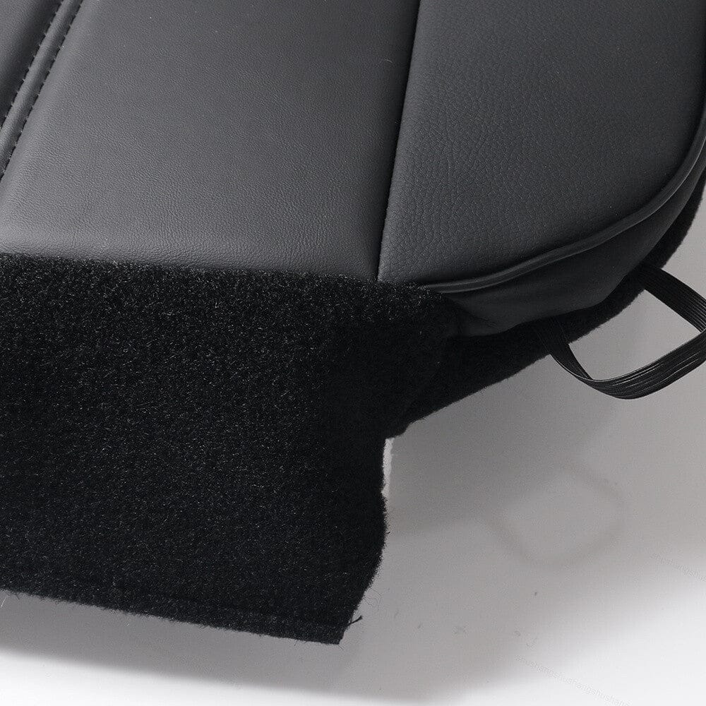 Replacement Vinyl Driver Bottom Seat Cover Fit For Lincoln Mark LT 2006-08 Black