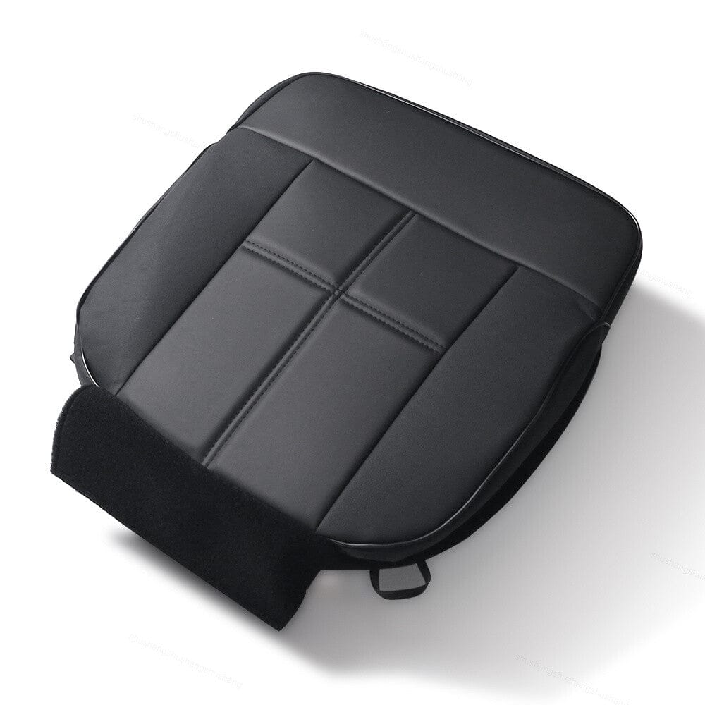 Replacement Vinyl Driver Bottom Seat Cover Fit For Lincoln Mark LT 2006-08 Black