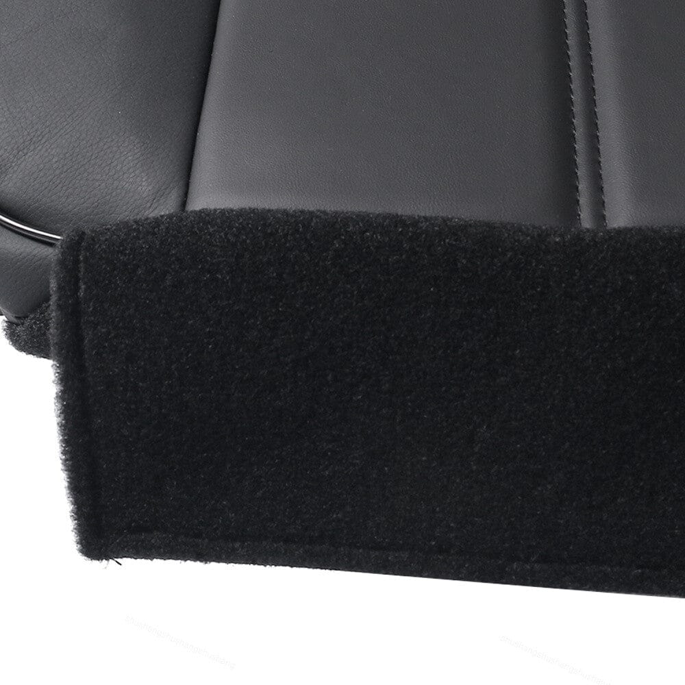 Replacement Vinyl Driver Bottom Seat Cover Fit For Lincoln Mark LT 2006-08 Black