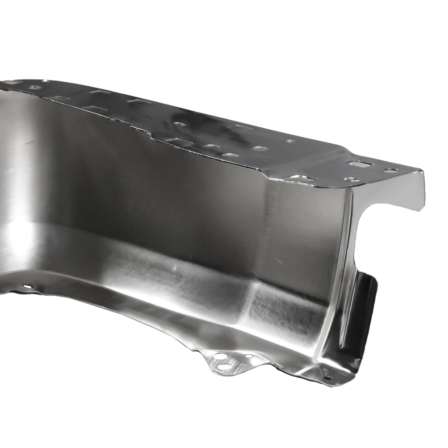 RH Bumper End Cap Fit For Toyota Tundra 14-21 Rear Extension Chrome Steel