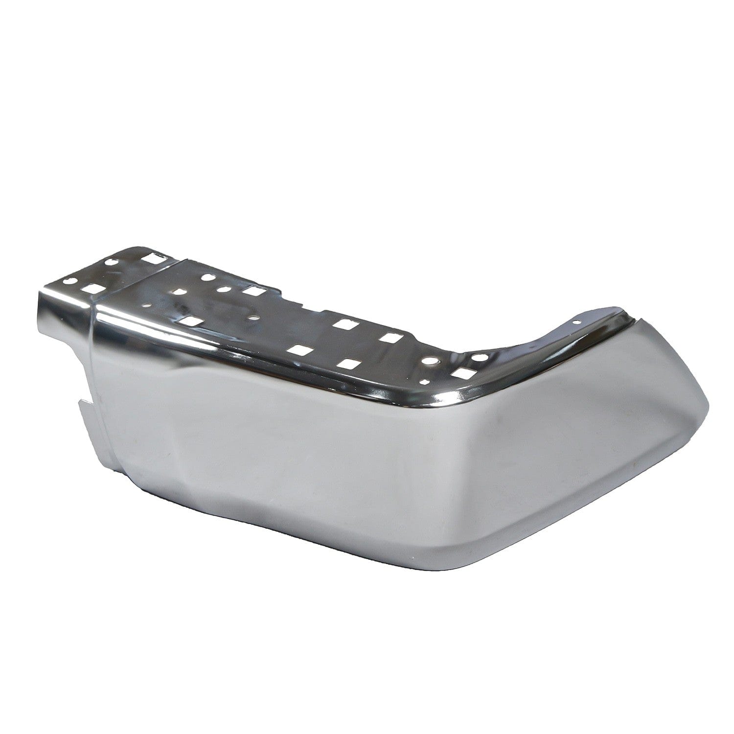 RH Bumper End Cap Fit For Toyota Tundra 14-21 Rear Extension Chrome Steel