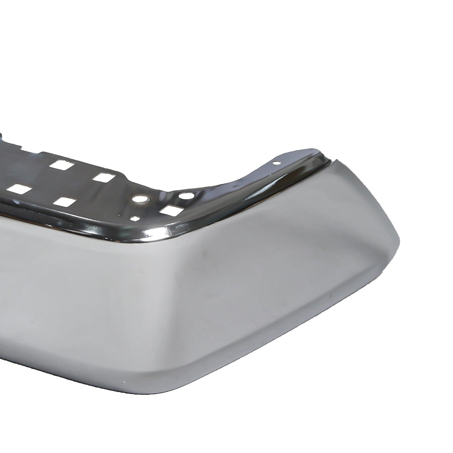 RH Bumper End Cap Fit For Toyota Tundra 14-21 Rear Extension Chrome Steel
