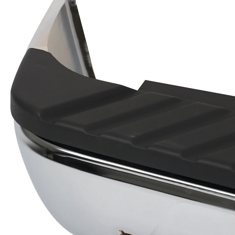 Steel Rear Step Bumper Assembly Fit For Ford F-150 06-08 w/Sensor Holes Chrome