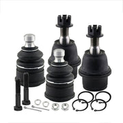 Front Upper and Lower Ball Joints for 2002-2009 GMC Envoy Chevy Trailblazer 4pcs