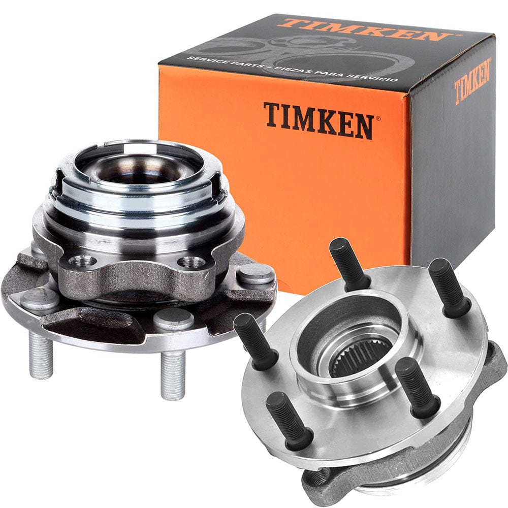 TIMKEN HA590236 Front Right Wheel Hub Bearing Assembly Nissan Murano Quest w/ABS-2pcs