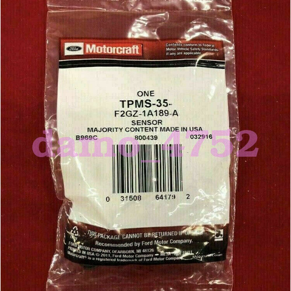 Motorcraft TPM-35 Tire Pressure Monitor Sensor F2GZ-1A189-A Ford F-150 Explorer Mustang 4pcs
