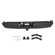 W/o Sensor Holes Fit For Ford F-150 2021 2022 2023 Rear Bumper Assembly Black