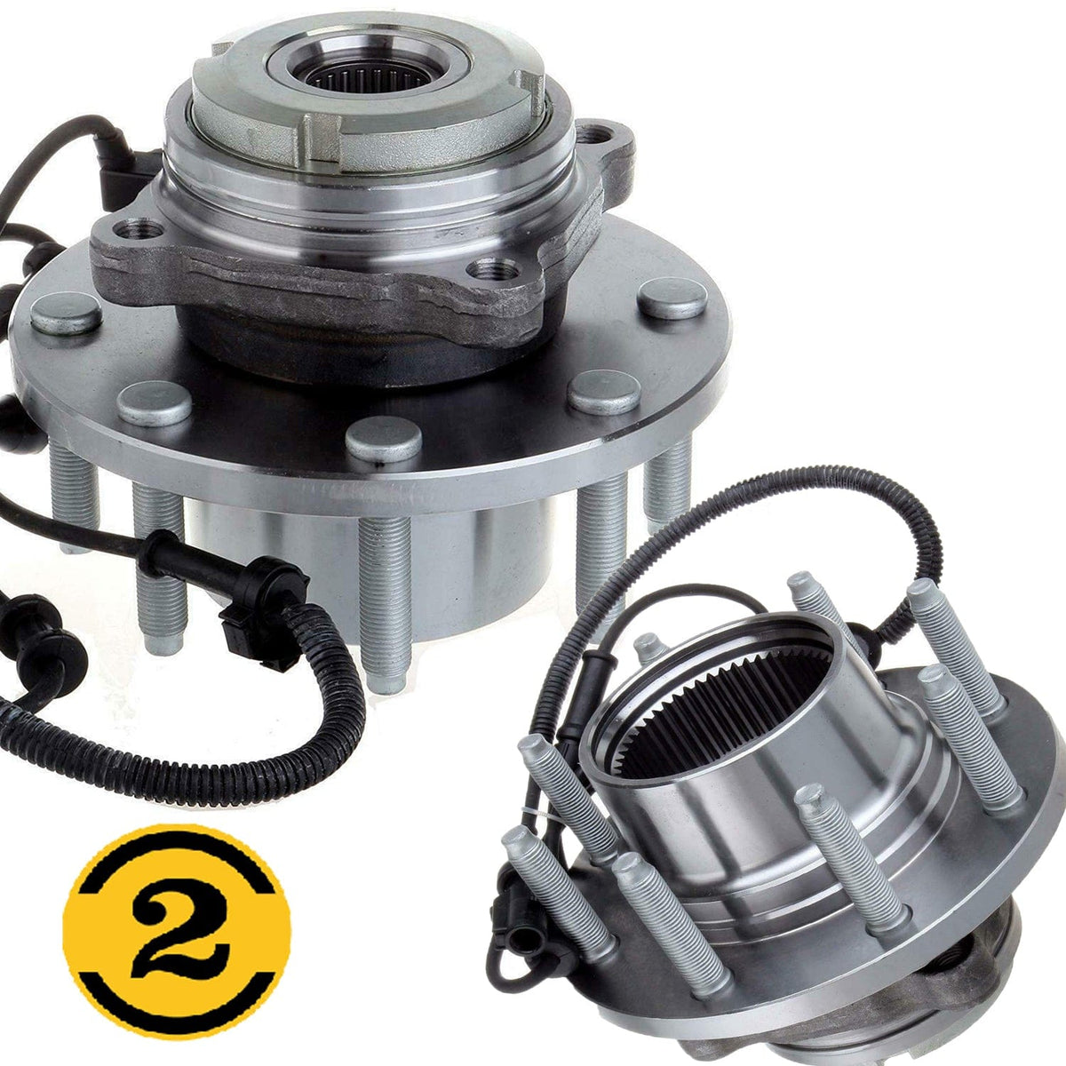 Ford Excursion F-250 F-350 Front Wheel Bearing Assembly 2003-2005 | Set of 2