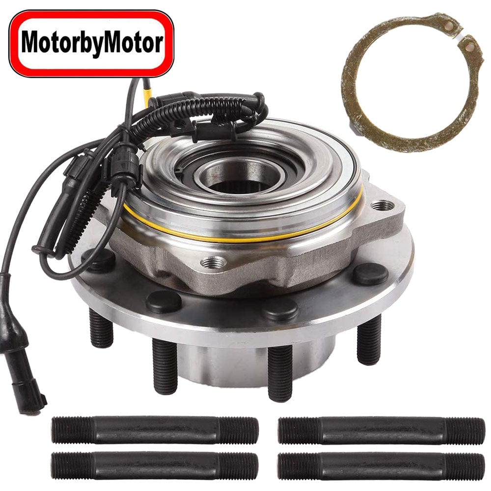 Ford Super Duty Front Wheel Bearing Hub Assembly, 8 Lugs 4WD w/ABS -- 515081 (2 Pack)