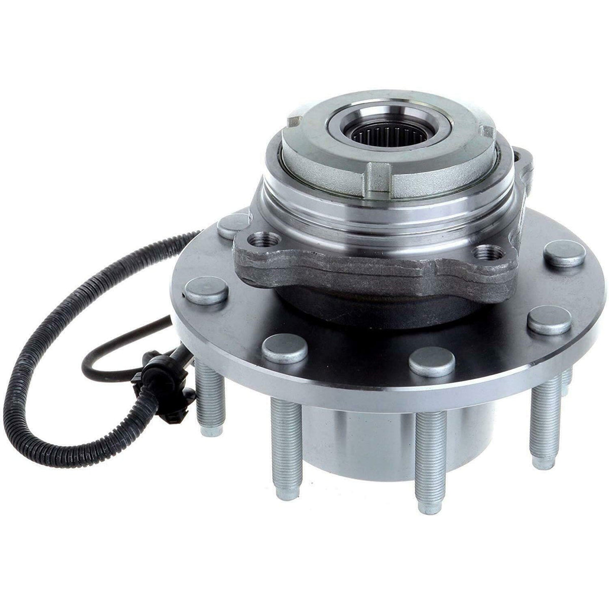Ford F-250 Super Duty Front Wheel Bearing Hub Assembly, 8 Lugs 4WD w/ABS -- 515056