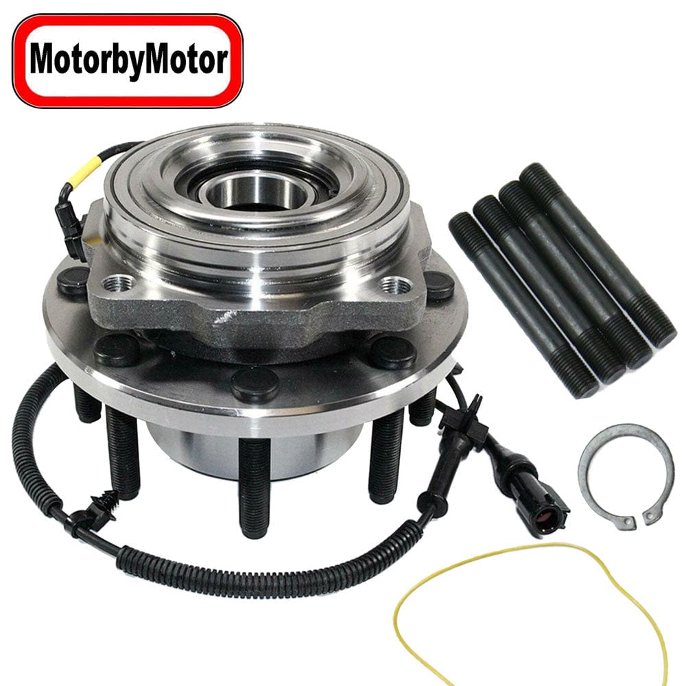 Ford F-150 Front Wheel Bearing Hub Assembly, 7 Lugs 4WD w/ABS -- 515080 (2 Pack)