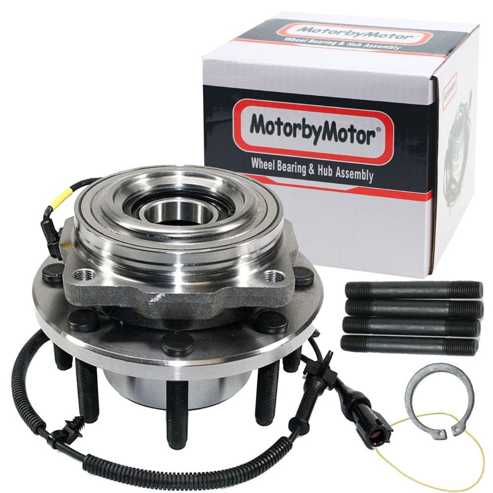 Ford F-150 Front Wheel Bearing Hub Assembly, 7 Lugs 4WD w/ABS -- 515080 (2 Pack)