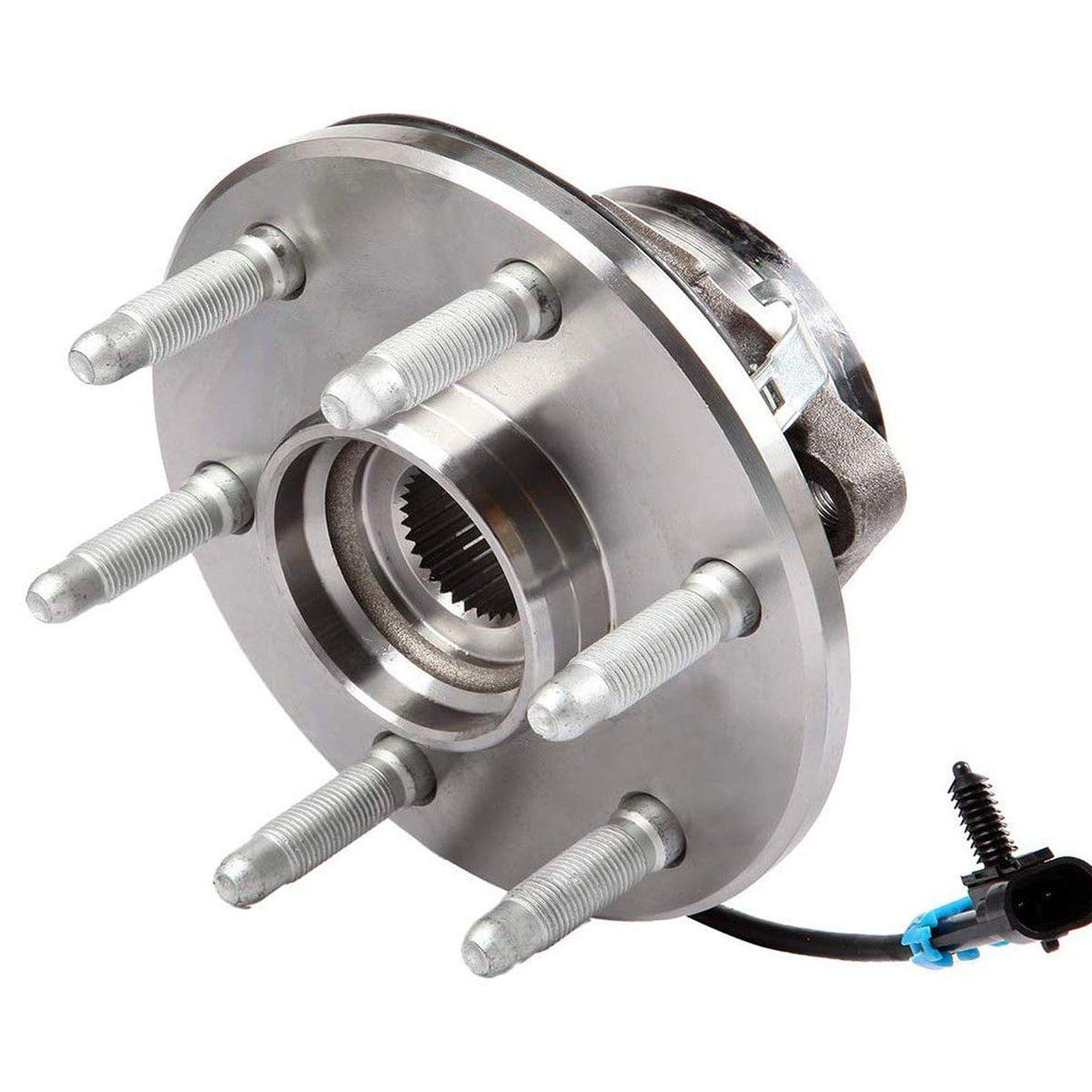 Chevrolet Astro Front Left Wheel Bearing Hub Assembly, 6 Lugs AWD w/ABS -- 515091