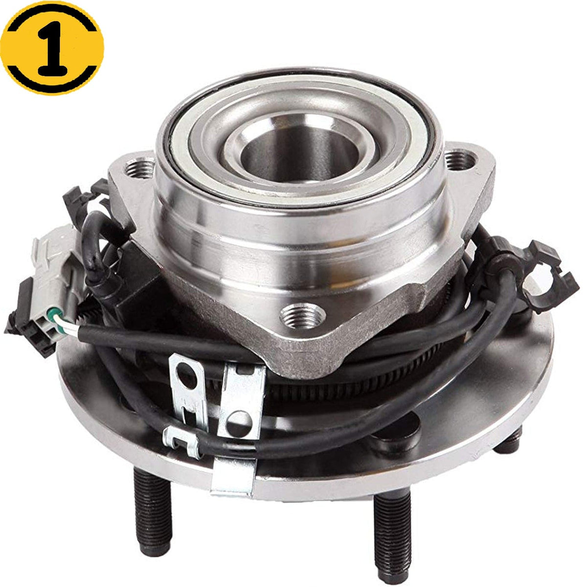 Dodge Ram 1500 Front Right Wheel Bearing Hub Assembly, 5 Lugs 4WD w/ABS -- 515023