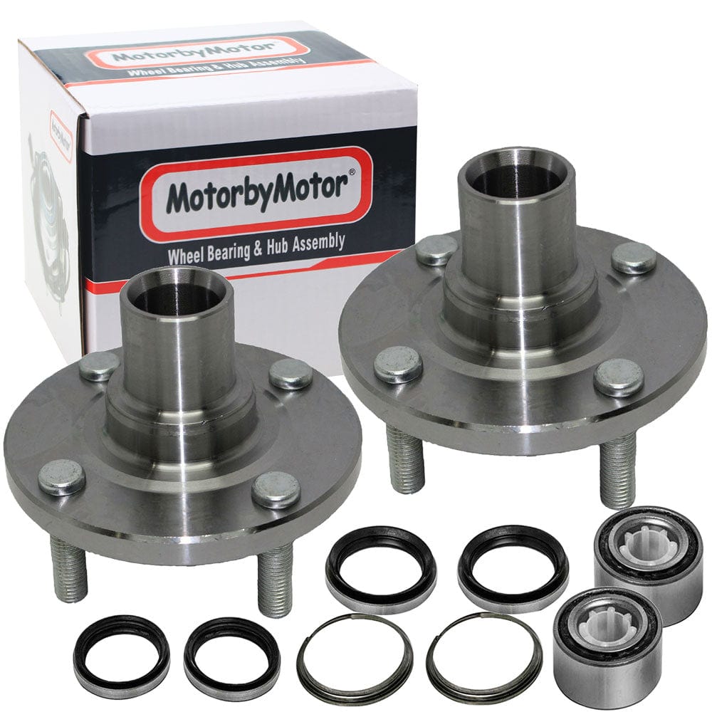 Toyota Corolla Front Wheel Bearing Hub Assembly, 4 Lugs - 518507 (2 Pack)