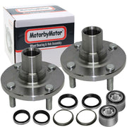 Toyota Corolla Front Wheel Bearing Hub Assembly, 4 Lugs - 518507 (2 Pack)