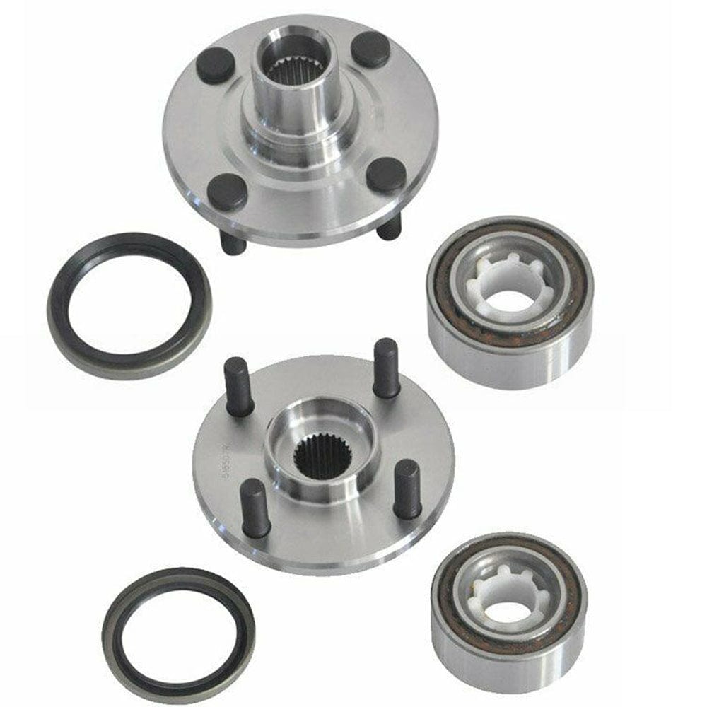 Toyota Corolla Front Wheel Bearing Hub Assembly, 4 Lugs - 518507 (2 Pack)