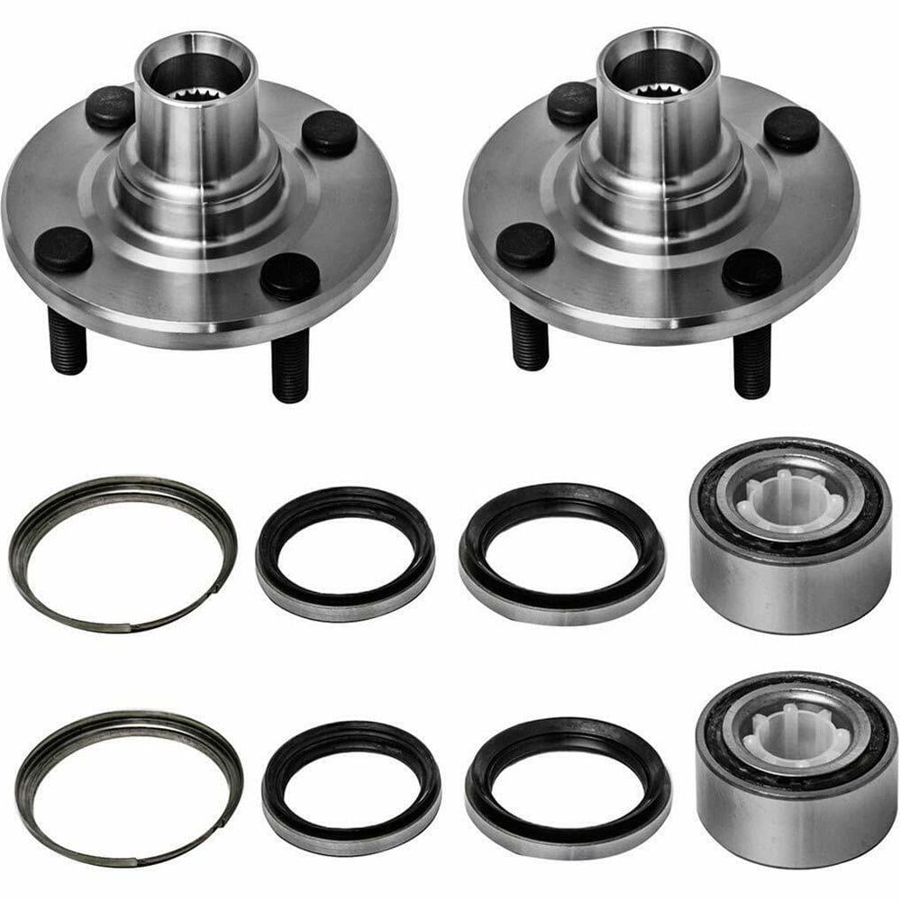 Toyota Corolla Front Wheel Bearing Hub Assembly, 4 Lugs - 518507 (2 Pack)