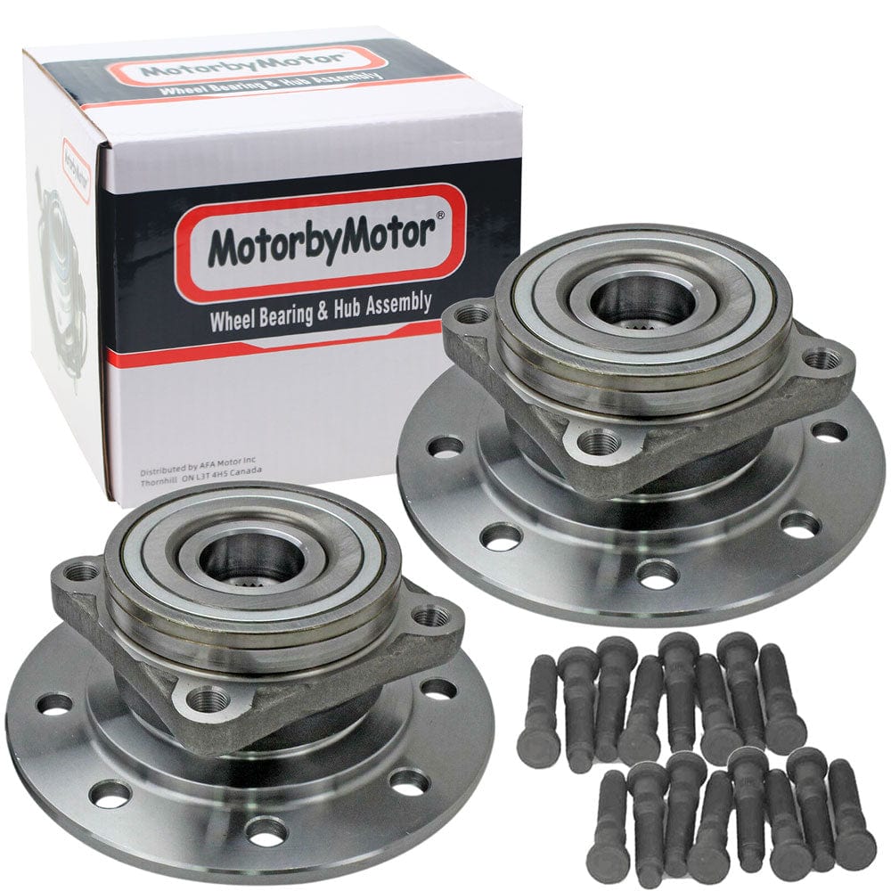 Dodge Ram 3500 Front Wheel Bearing Hub Assembly, 8 Lugs 4WD w/ABS -- 515070 (2 Pack)