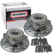 Dodge Ram 3500 Front Wheel Bearing Hub Assembly, 8 Lugs 4WD w/ABS -- 515070 (2 Pack)