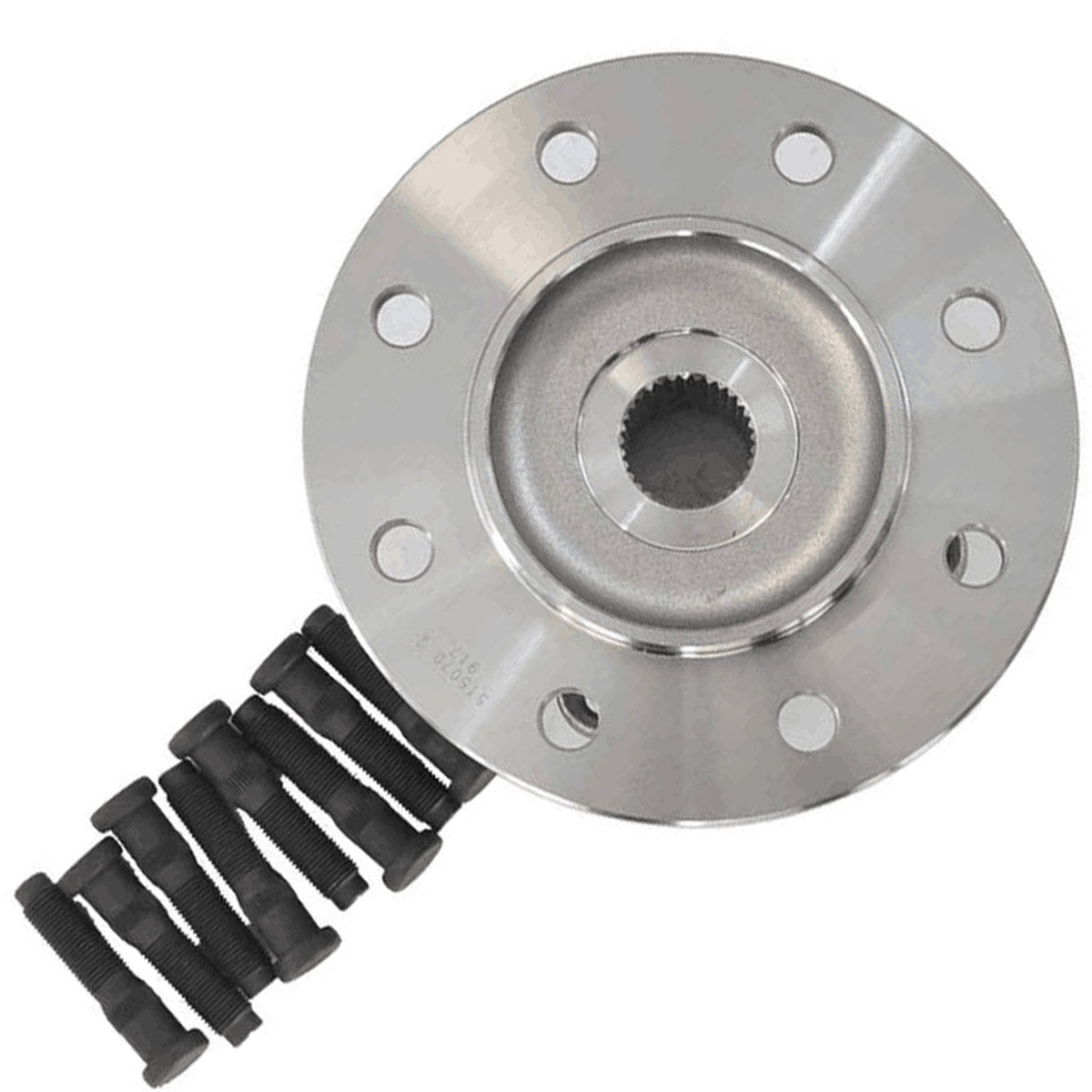Dodge Ram 3500 Front Wheel Bearing Hub Assembly, 8 Lugs 4WD w/ABS -- 515070 (2 Pack)