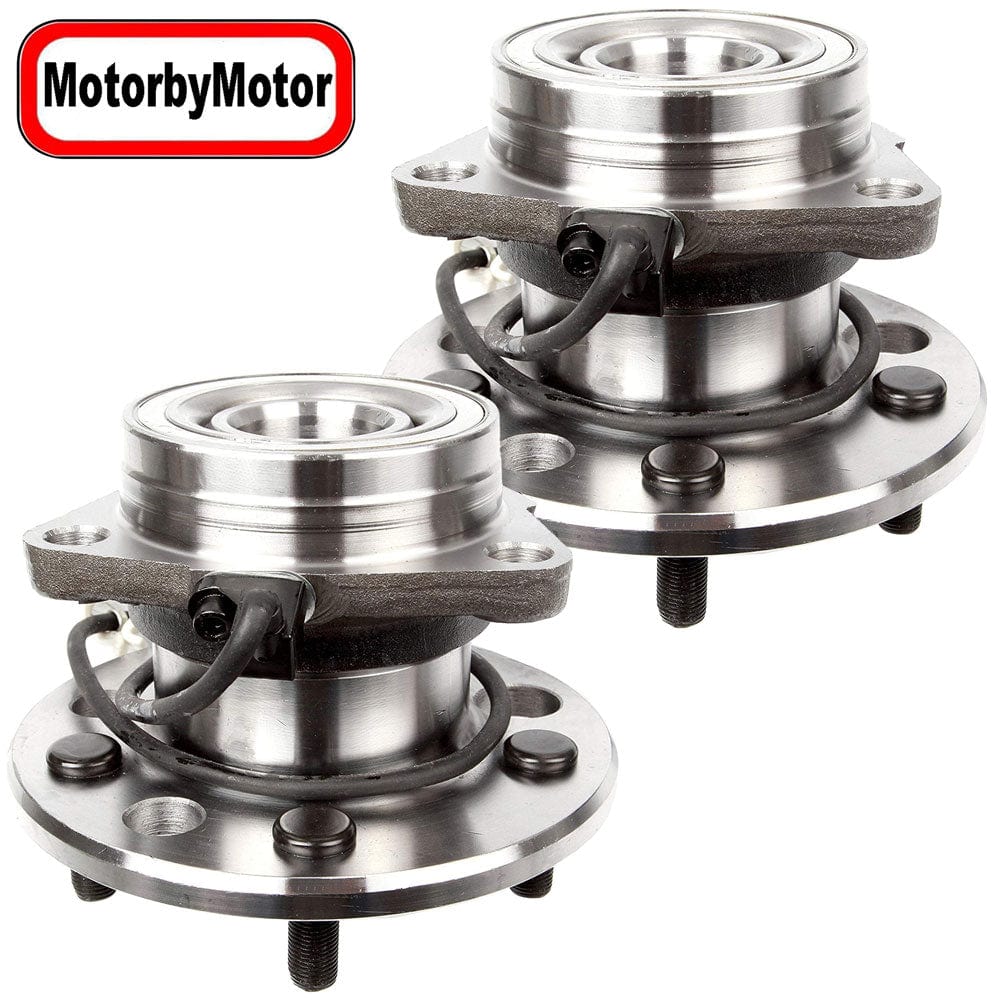Chevrolet Astro Front Wheel Bearing Hub Assembly, 5 Lugs AWD w/ABS -- 515019 (2 Pack)