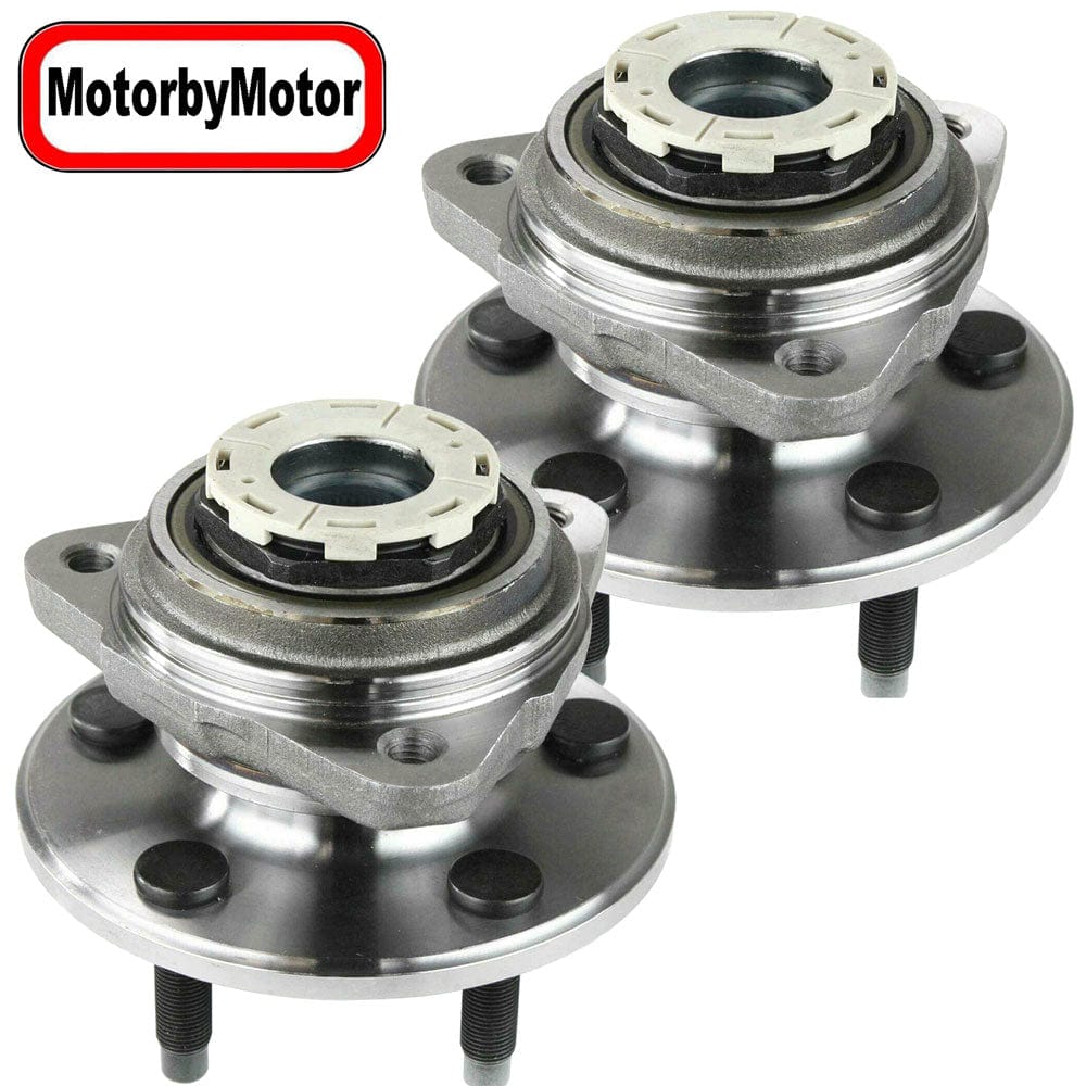 Ford Ranger Front Wheel Bearing Hub Assembly, 5 Lugs 4WD w/Rear ABS -- 515026 (2 Pack)