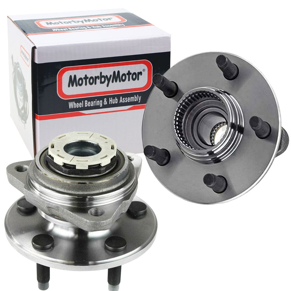 Ford Ranger Front Wheel Bearing Hub Assembly, 5 Lugs 4WD w/Rear ABS -- 515026 (2 Pack)