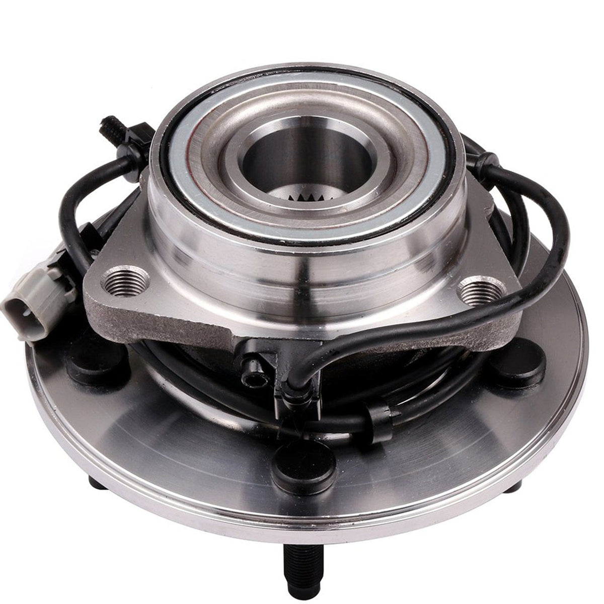 Dodge Ram 1500 Front Wheel Bearing Hub Assembly, 5 Lugs 4WD w/ABS -- 515039 (2 Pack)