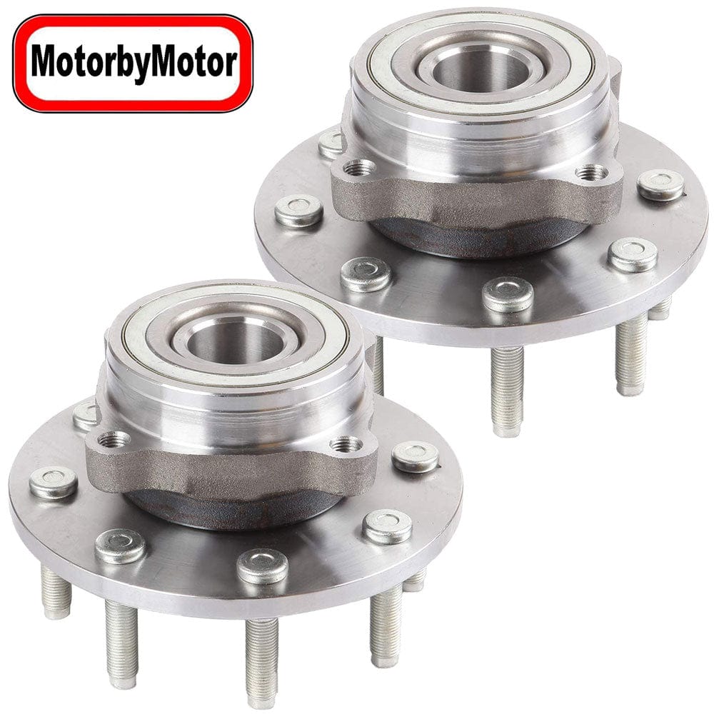 Dodge Ram 2500 Front Wheel Bearing Hub Assembly, 8 Lugs 4WD -- 515062 (2 Pack)