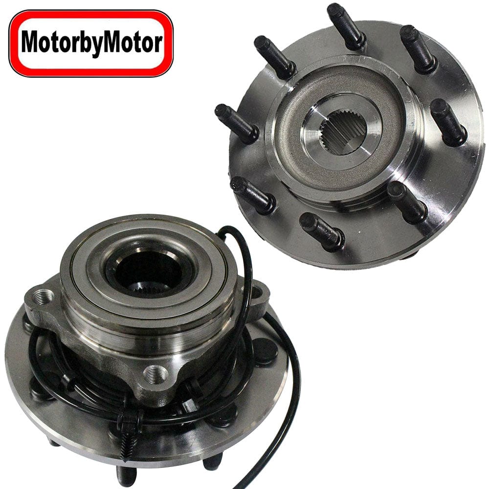 Dodge Ram 2500 Front Wheel Bearing Hub Assembly, 8 Lugs 4WD w/ABS -- 515063 (2 Pack)
