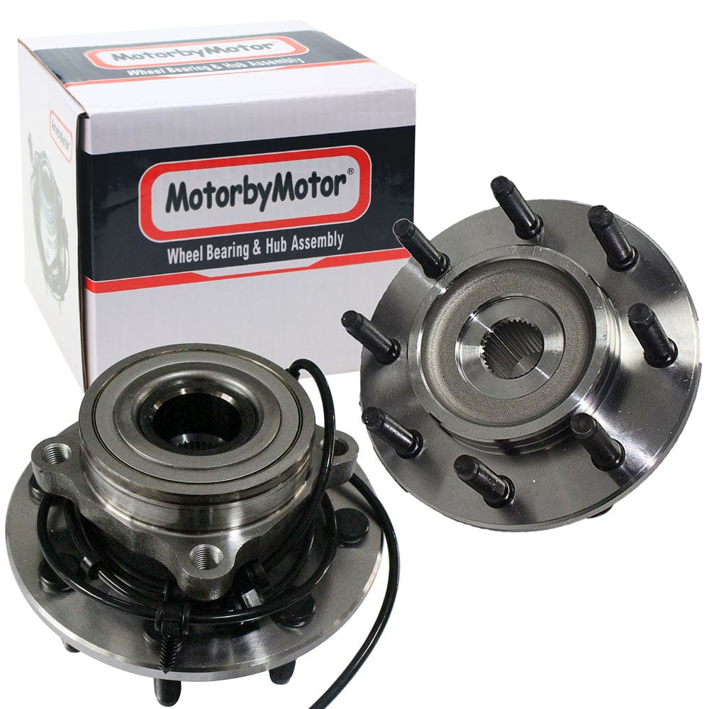 Dodge Ram 2500 Front Wheel Bearing Hub Assembly, 8 Lugs 4WD w/ABS -- 515063 (2 Pack)