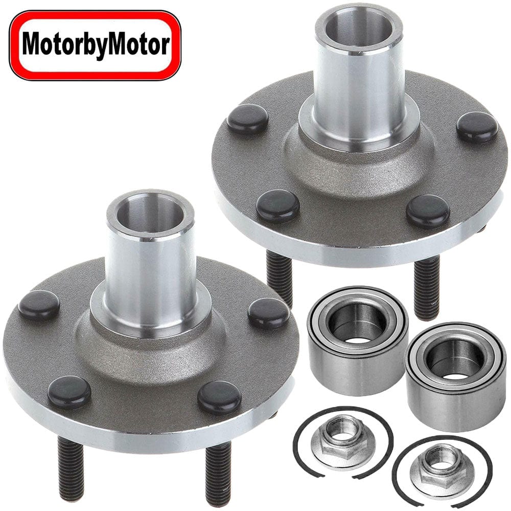 Ford Escape Front Wheel Bearing Hub Assembly, 5 Lugs - 518515 (2 Pack)