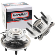 Ford Expedition Front Wheel Bearing Hub Assembly, 6 Lugs 2WD RWD w/ABS -- 515042 (2 Pack)